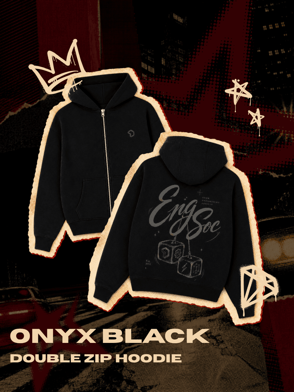 EngSoc Double-Zip Hoodie